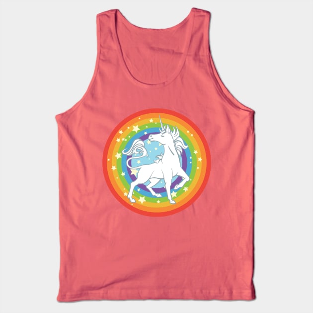 The Sparkliest, Most Fabulous Unicorn of them All Tank Top by cartoonowl